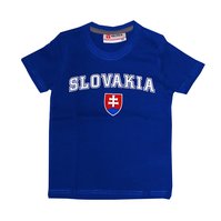 Tričko detské Slovakia znak royal XS (3-4)